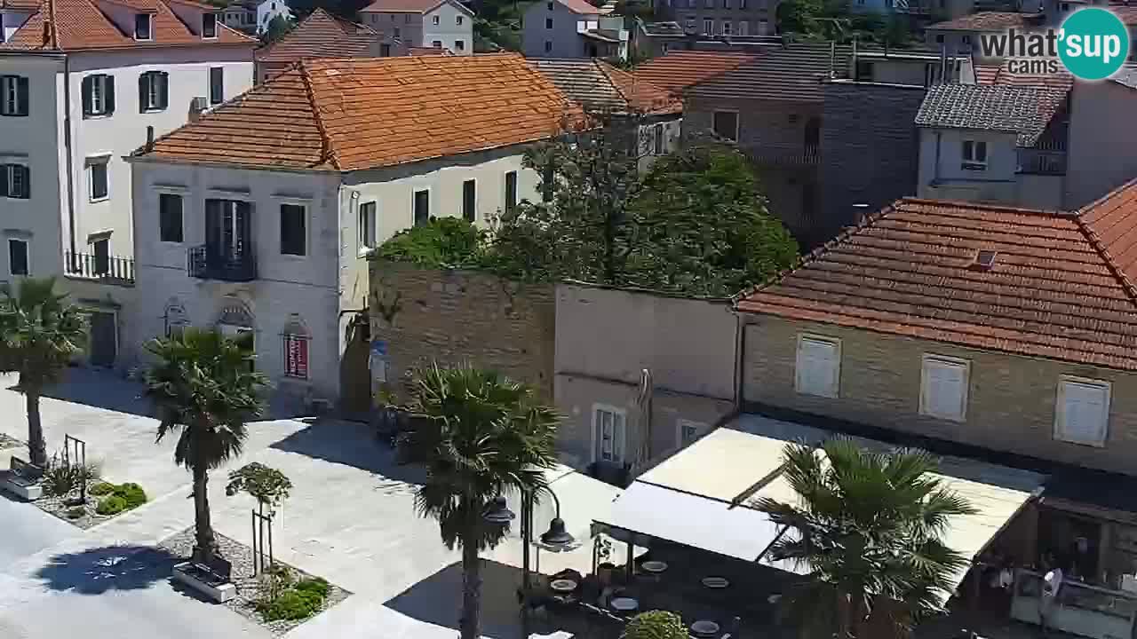 Webcam Jelsa Live motorisée – île de Hvar – Dalmatie – Croatie