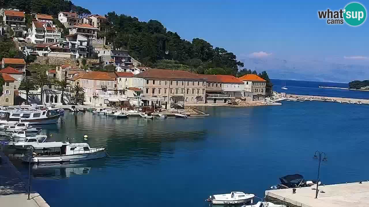 Webcam Jelsa Live motorisée – île de Hvar – Dalmatie – Croatie