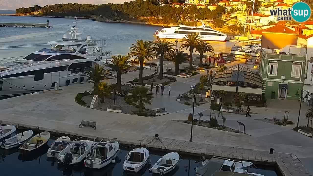 Jelsa Live Webcam motorisiert – Insel Hvar – Dalmatien – Kroatien