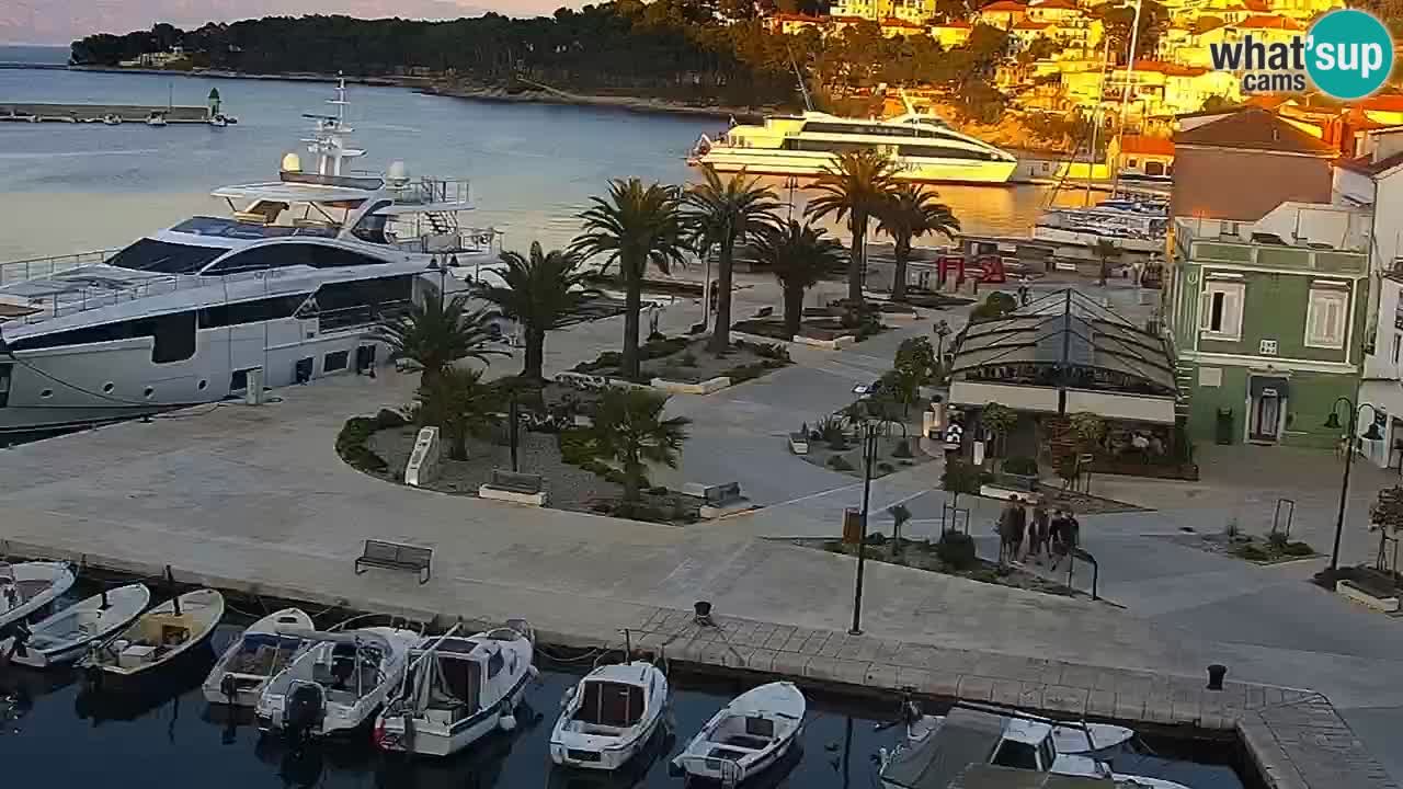 Webcam Jelsa Live motorisée – île de Hvar – Dalmatie – Croatie