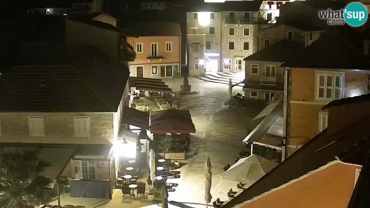 Webcam Jelsa Live motorisée – île de Hvar – Dalmatie – Croatie