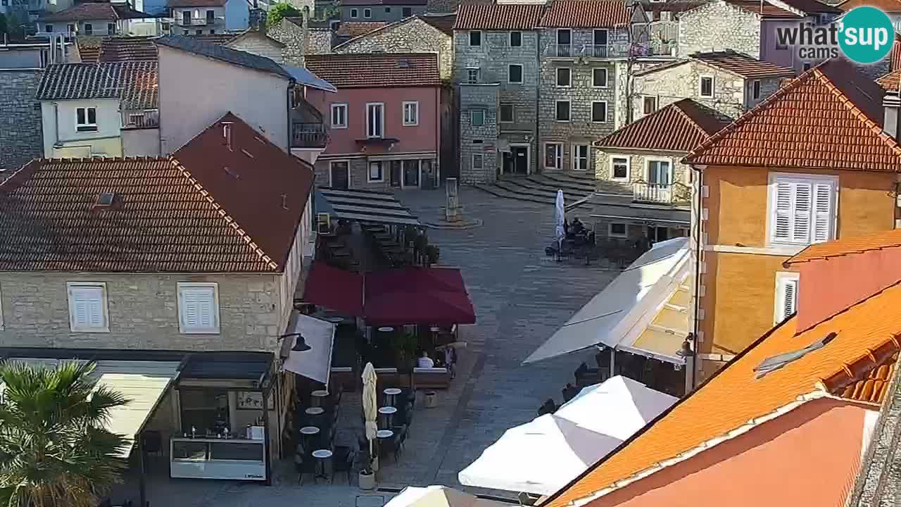 Webcam Jelsa Live motorisée – île de Hvar – Dalmatie – Croatie