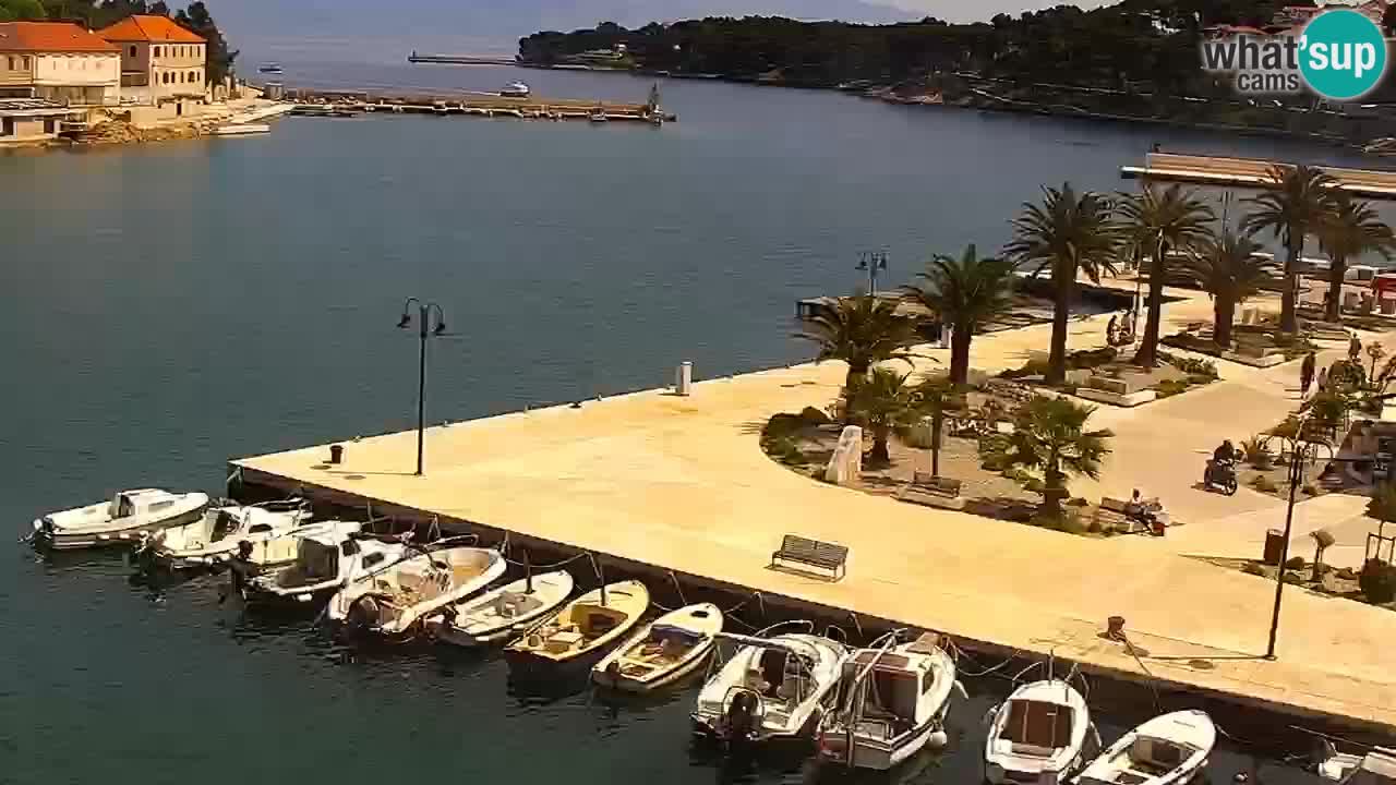 Jelsa camera en vivo Hvar isla