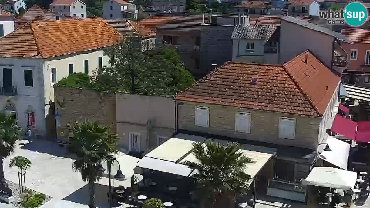 Jelsa camera en vivo Hvar isla