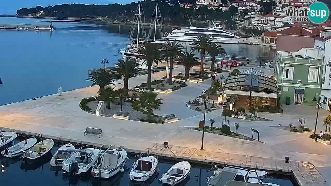 Jelsa vrtljiva spletna kamera otok Hvar – Dalmacija – Hrvaška