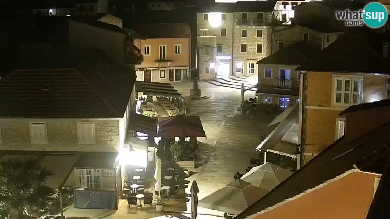 Jelsa Live Webcam motorizzata – Isola di Hvar – Dalmazia – Croazia