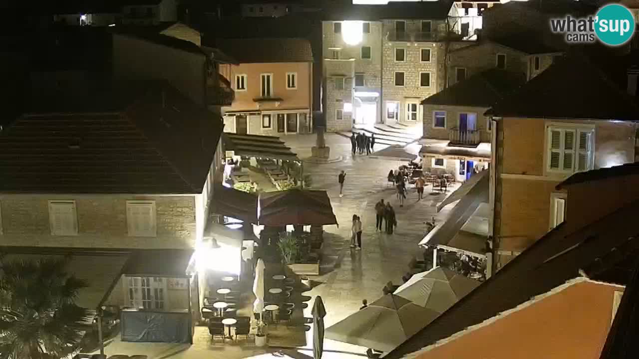 Webcam Jelsa Live motorisée – île de Hvar – Dalmatie – Croatie