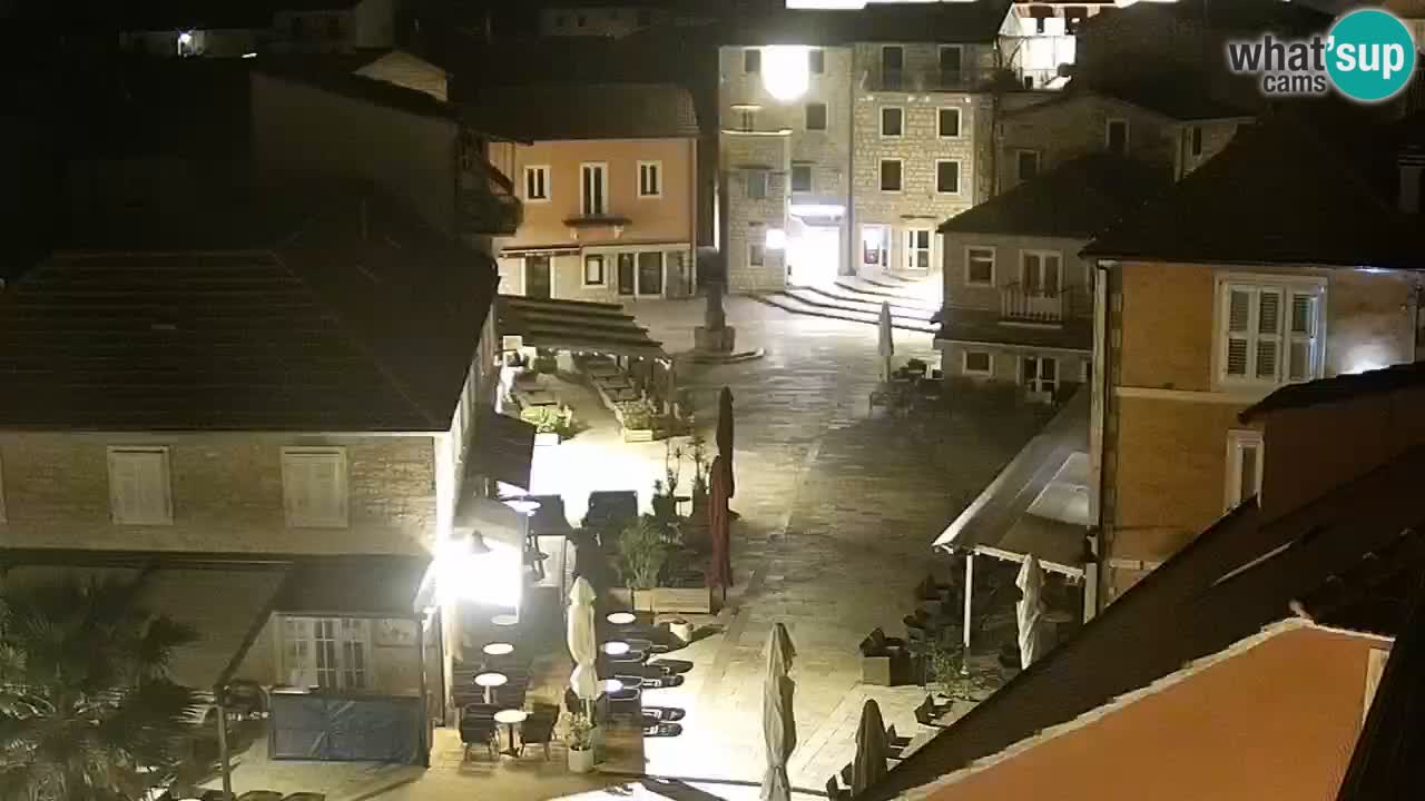 Jelsa web kamera Hvar otok