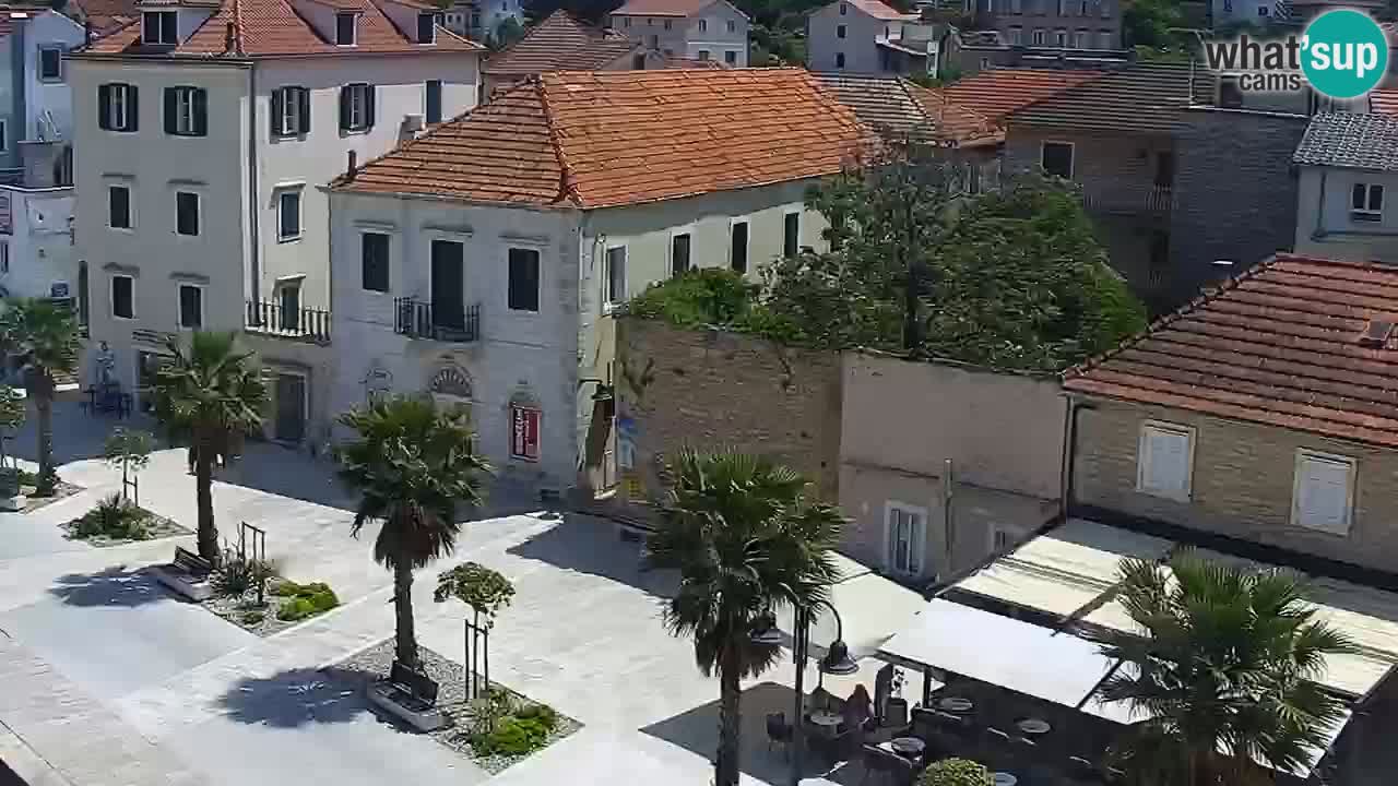 Jelsa Live Webcam motorisiert – Insel Hvar – Dalmatien – Kroatien