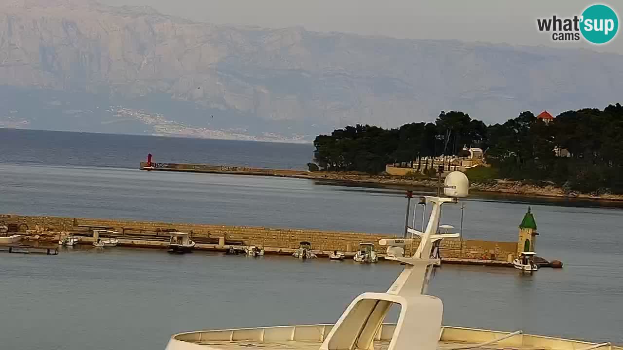 Jelsa Live Webcam motorisiert – Insel Hvar – Dalmatien – Kroatien