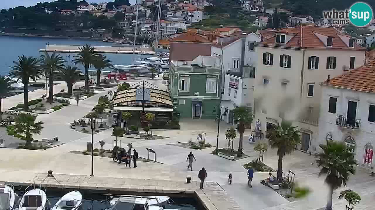 Jelsa motorizirana web kamera – otok Hvar – Dalmacija