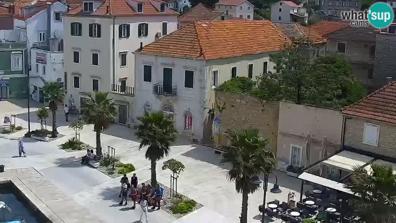 Jelsa vrtljiva spletna kamera otok Hvar – Dalmacija – Hrvaška