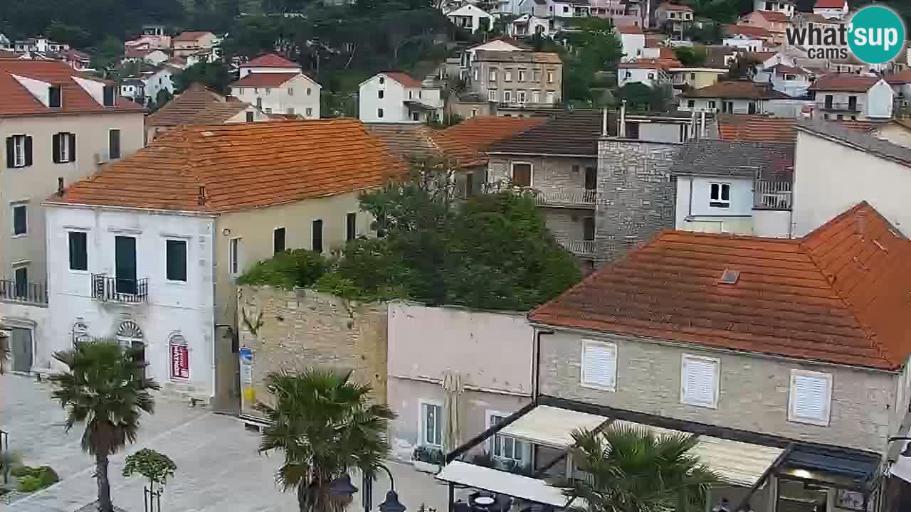 Jelsa Live Webcam motorisiert – Insel Hvar – Dalmatien – Kroatien