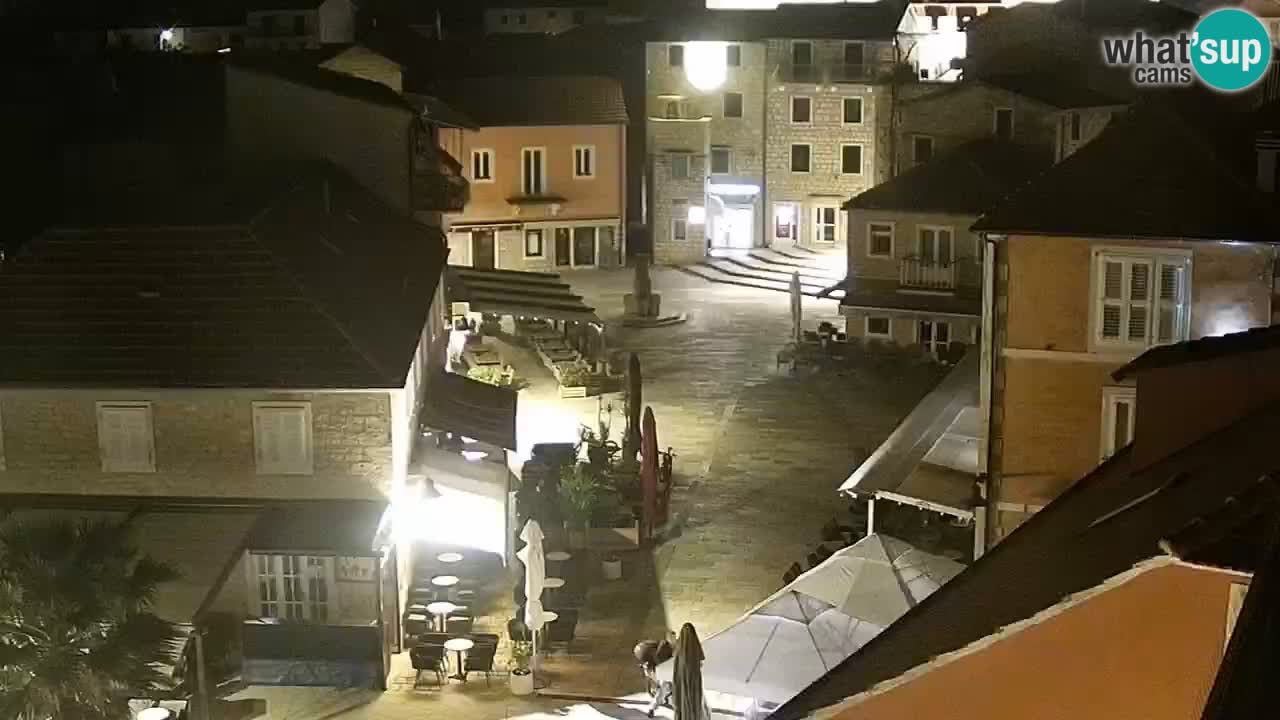 Webcam Jelsa Live motorisée – île de Hvar – Dalmatie – Croatie
