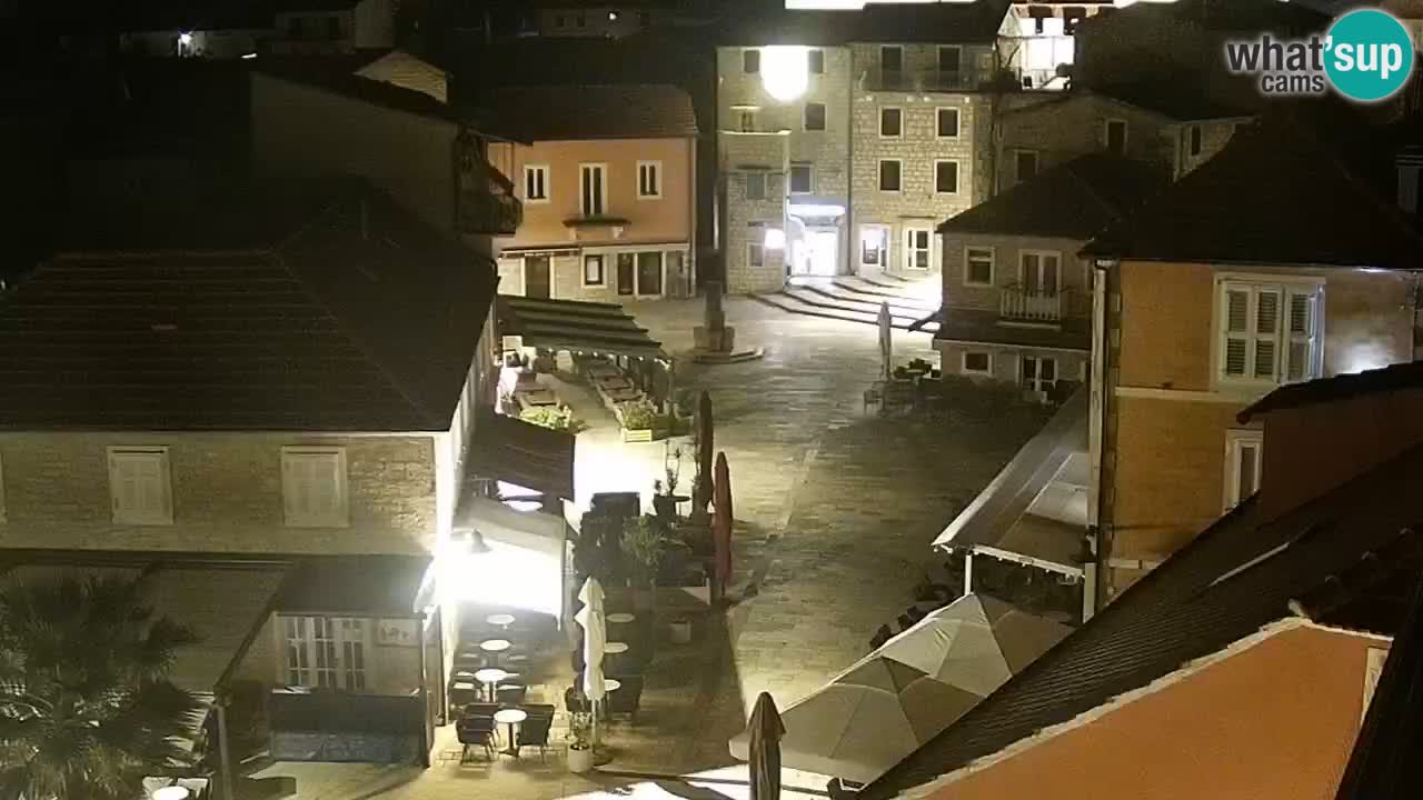 Webcam Jelsa Live motorisée – île de Hvar – Dalmatie – Croatie