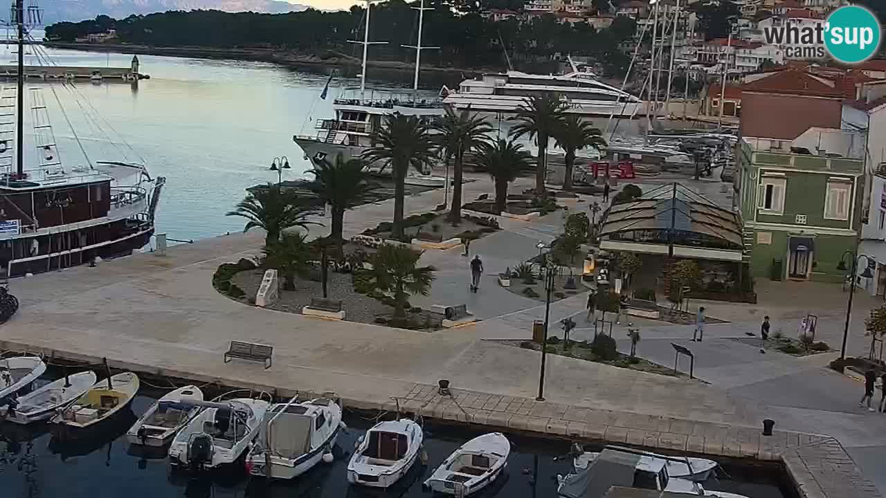 Jelsa vrtljiva spletna kamera otok Hvar – Dalmacija – Hrvaška
