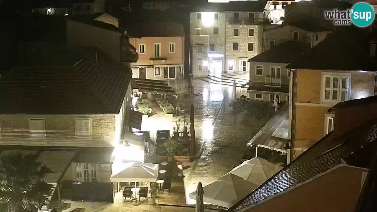 Jelsa camera en vivo Hvar isla