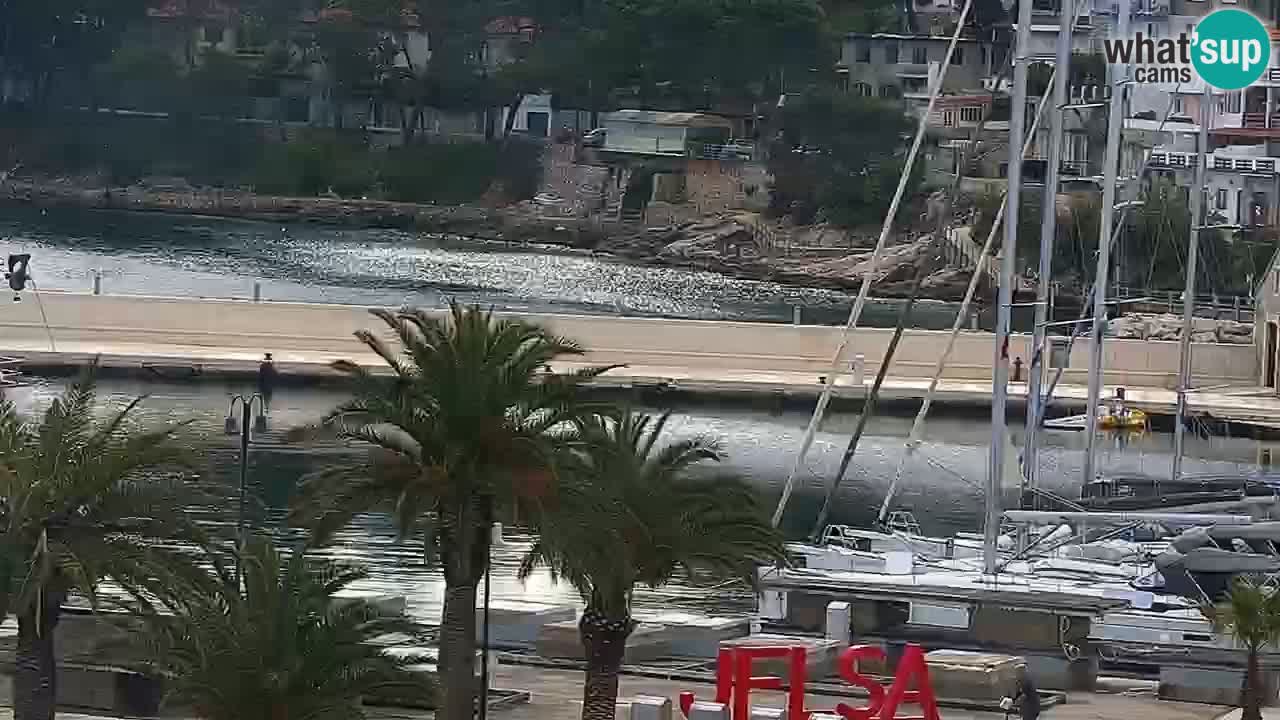 Jelsa web kamera Hvar otok