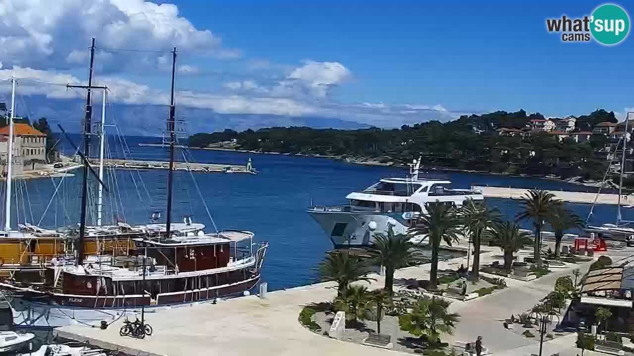 Jelsa vrtljiva spletna kamera otok Hvar – Dalmacija – Hrvaška