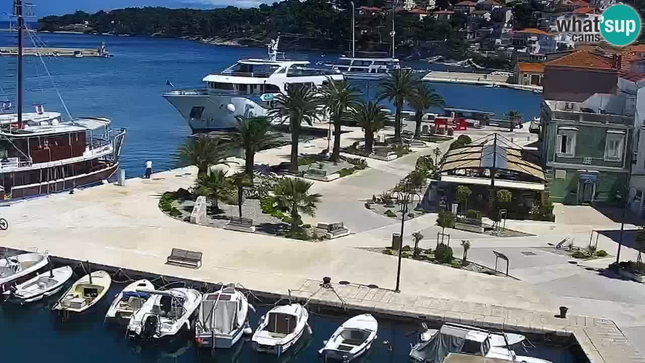 Jelsa Live Webcam motorizzata – Isola di Hvar – Dalmazia – Croazia
