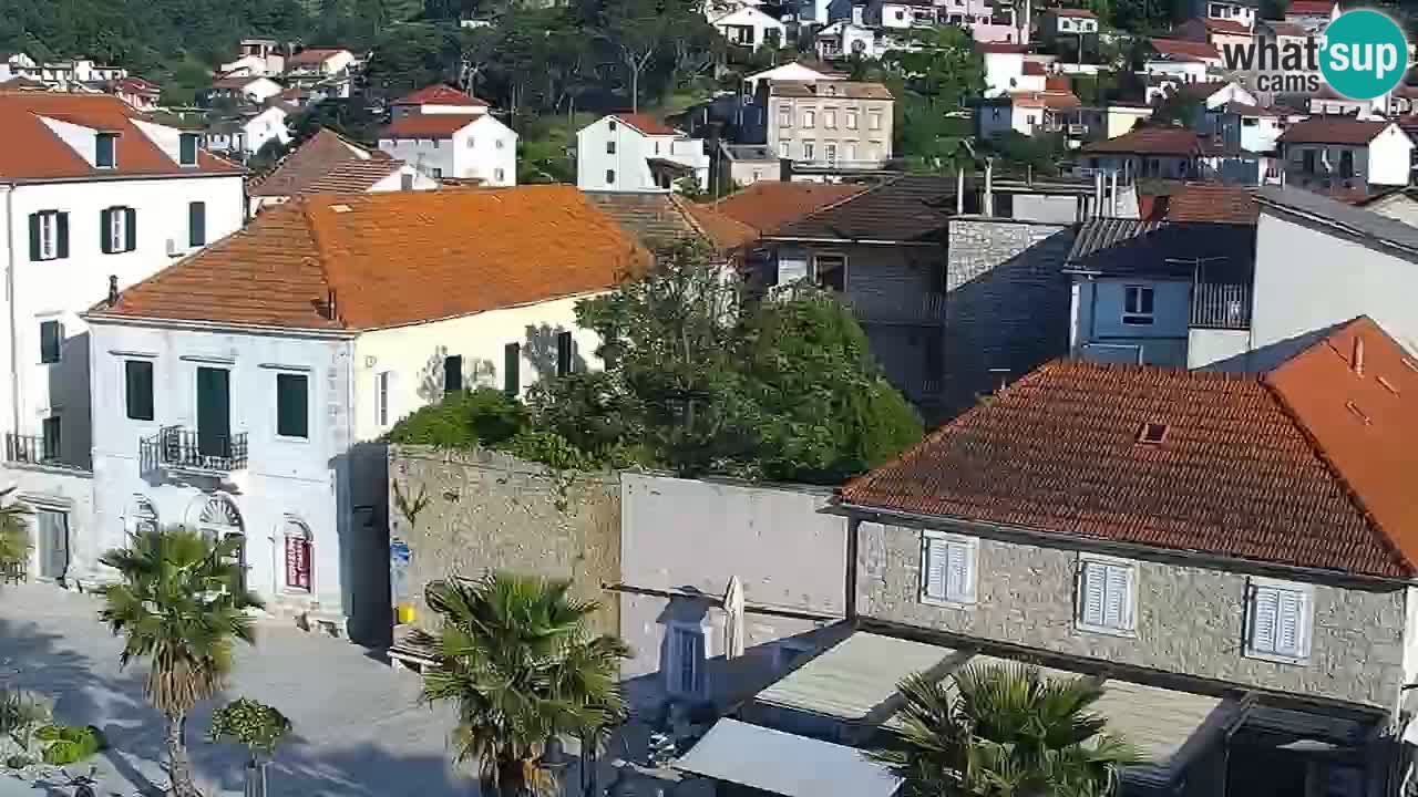 Webcam Jelsa Live motorisée – île de Hvar – Dalmatie – Croatie