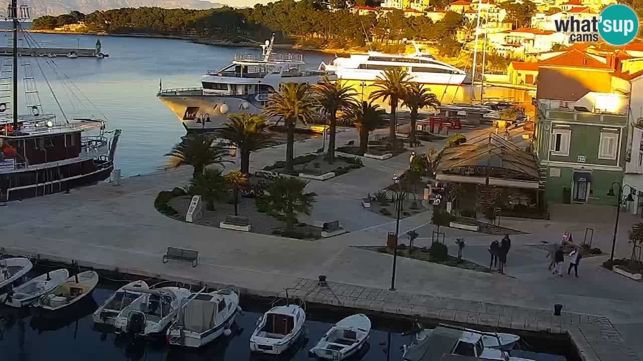 Jelsa Live Webcam motorisiert – Insel Hvar – Dalmatien – Kroatien