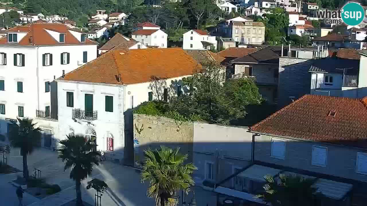 Jelsa Live Webcam motorizzata – Isola di Hvar – Dalmazia – Croazia