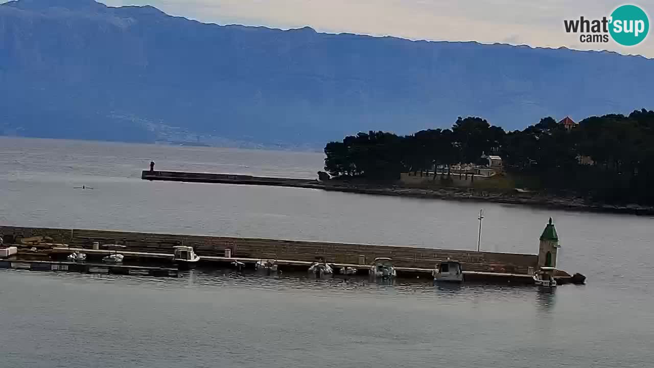Jelsa vrtljiva spletna kamera otok Hvar – Dalmacija – Hrvaška