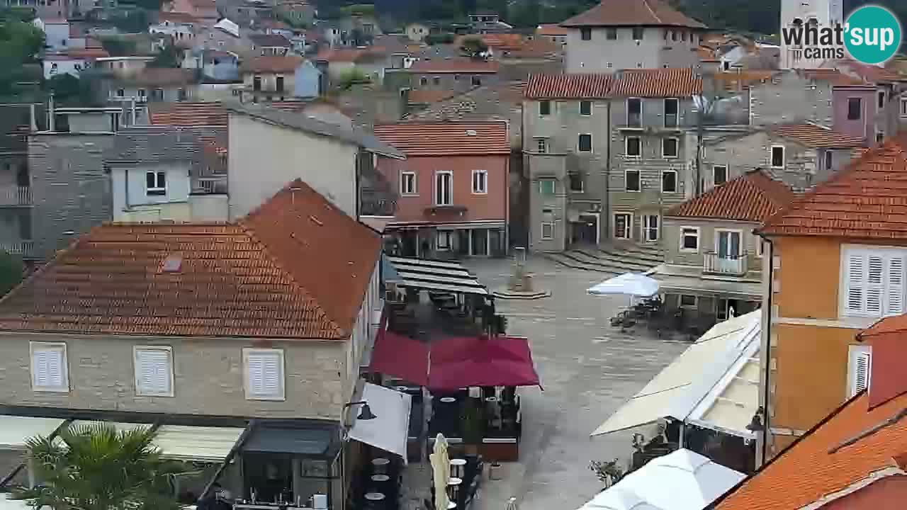 Jelsa motorizirana web kamera – otok Hvar – Dalmacija