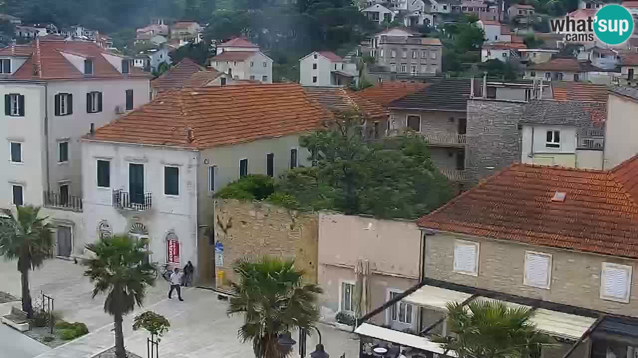 Jelsa vrtljiva spletna kamera otok Hvar – Dalmacija – Hrvaška