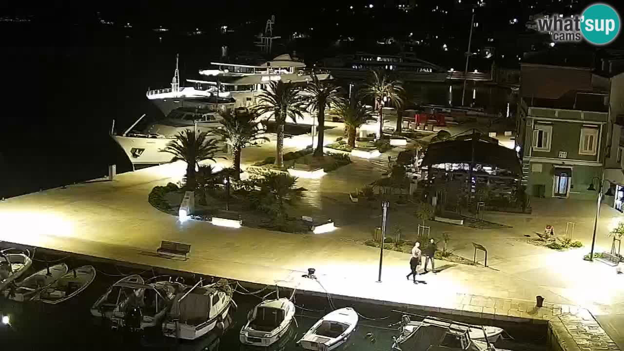 Webcam Jelsa Live motorisée – île de Hvar – Dalmatie – Croatie