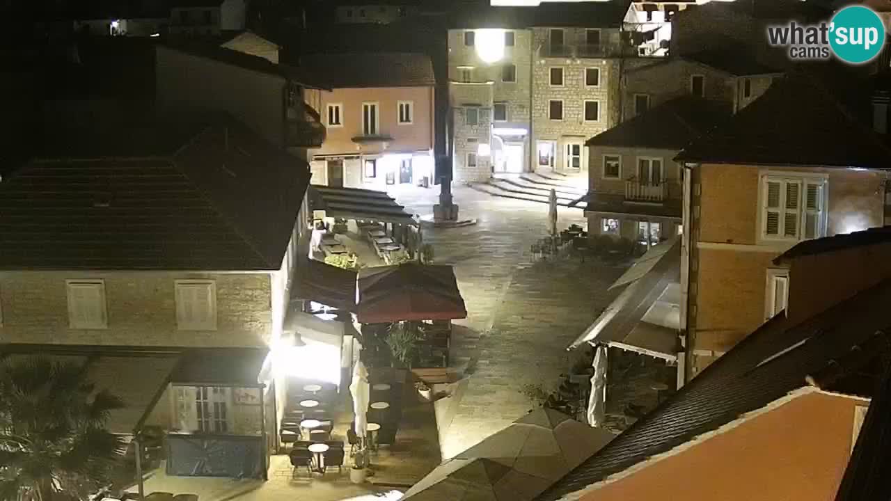 Webcam Jelsa Live motorisée – île de Hvar – Dalmatie – Croatie