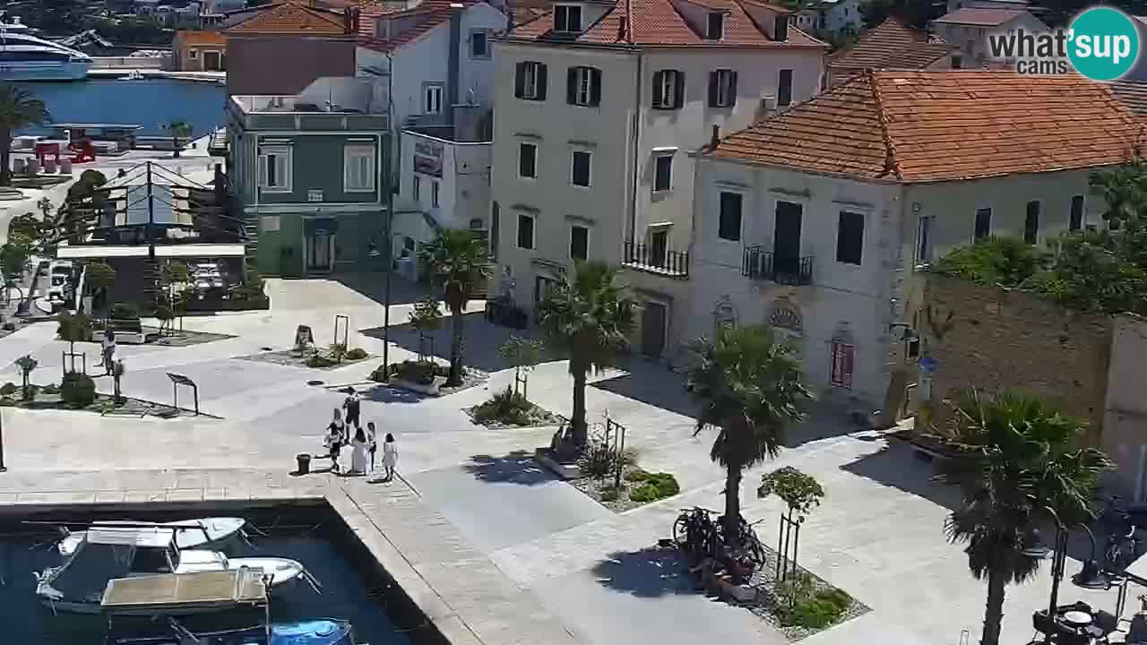 Jelsa camera en vivo Hvar isla