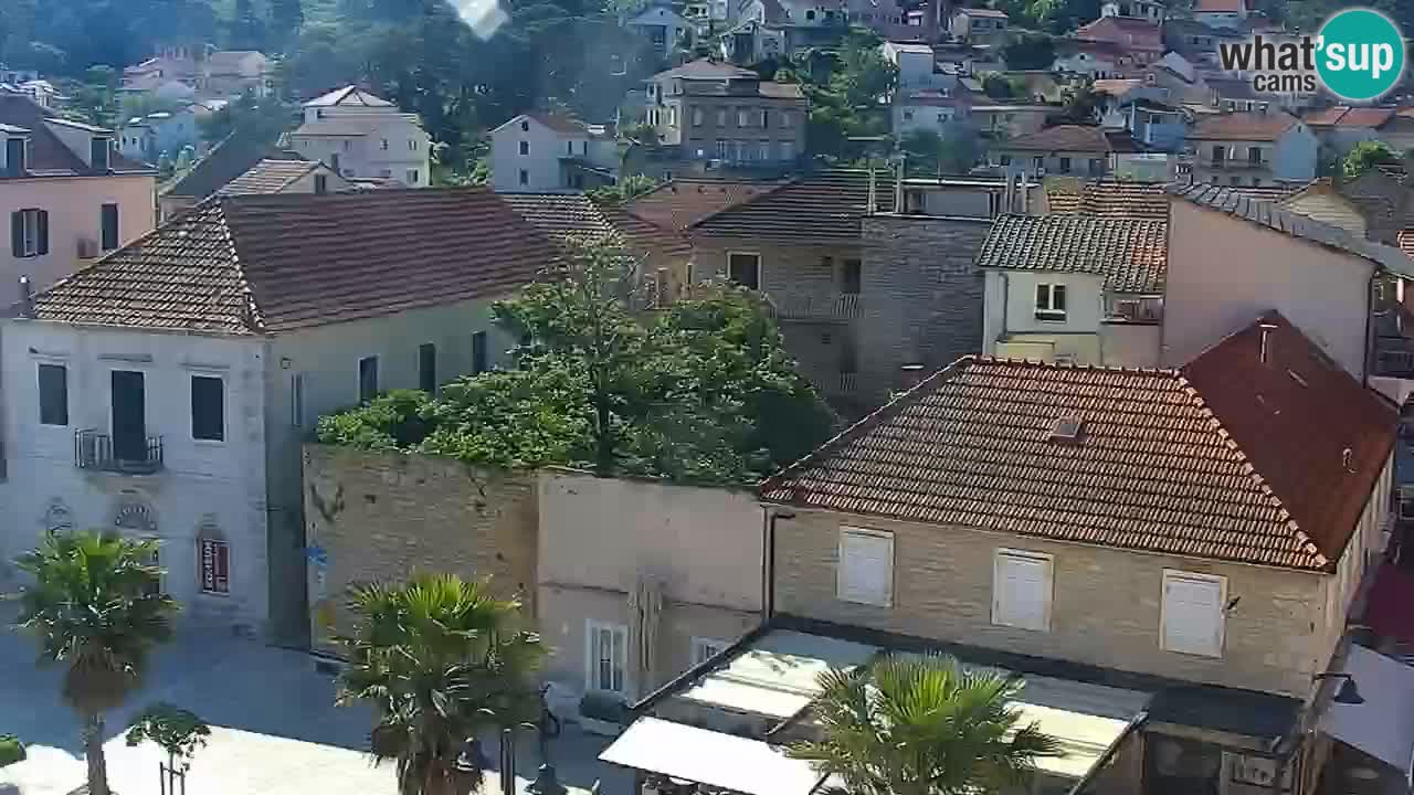 Jelsa camera en vivo Hvar isla