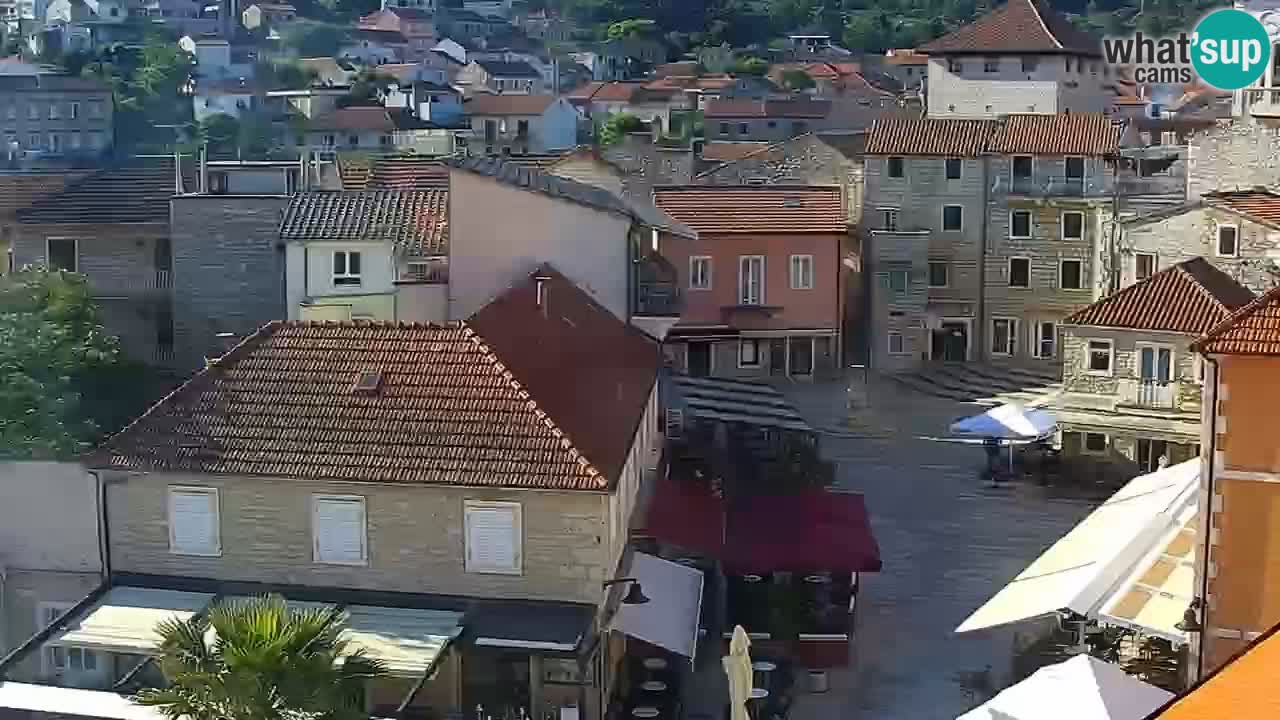 Webcam Jelsa Live motorisée – île de Hvar – Dalmatie – Croatie