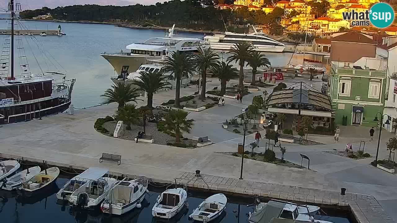 Jelsa camera en vivo Hvar isla