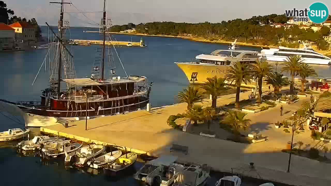 Jelsa Live Webcam motorizzata – Isola di Hvar – Dalmazia – Croazia