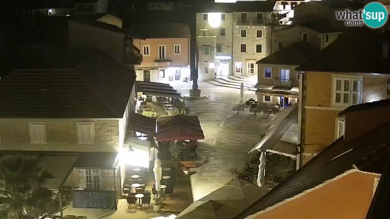 Jelsa camera en vivo Hvar isla