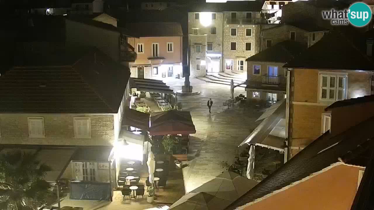 Jelsa camera en vivo Hvar isla