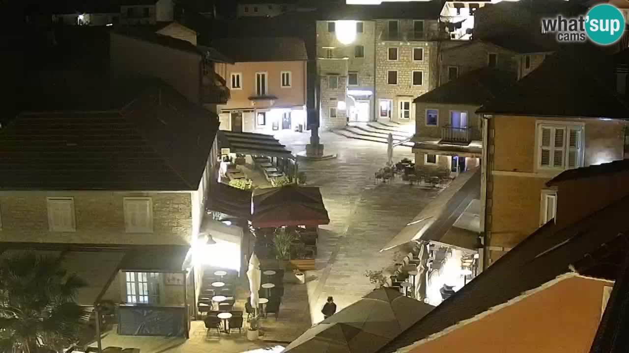 Webcam Jelsa Live motorisée – île de Hvar – Dalmatie – Croatie