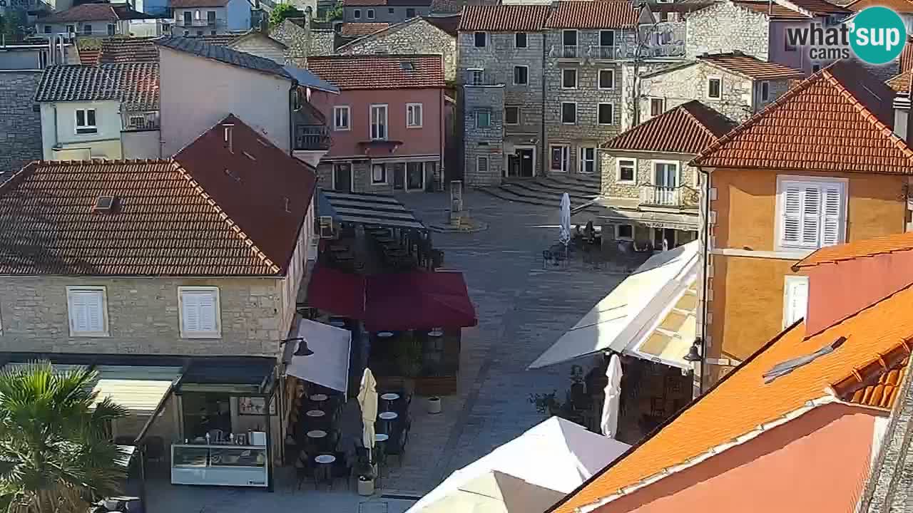 Jelsa spletna kamera Hvar otok