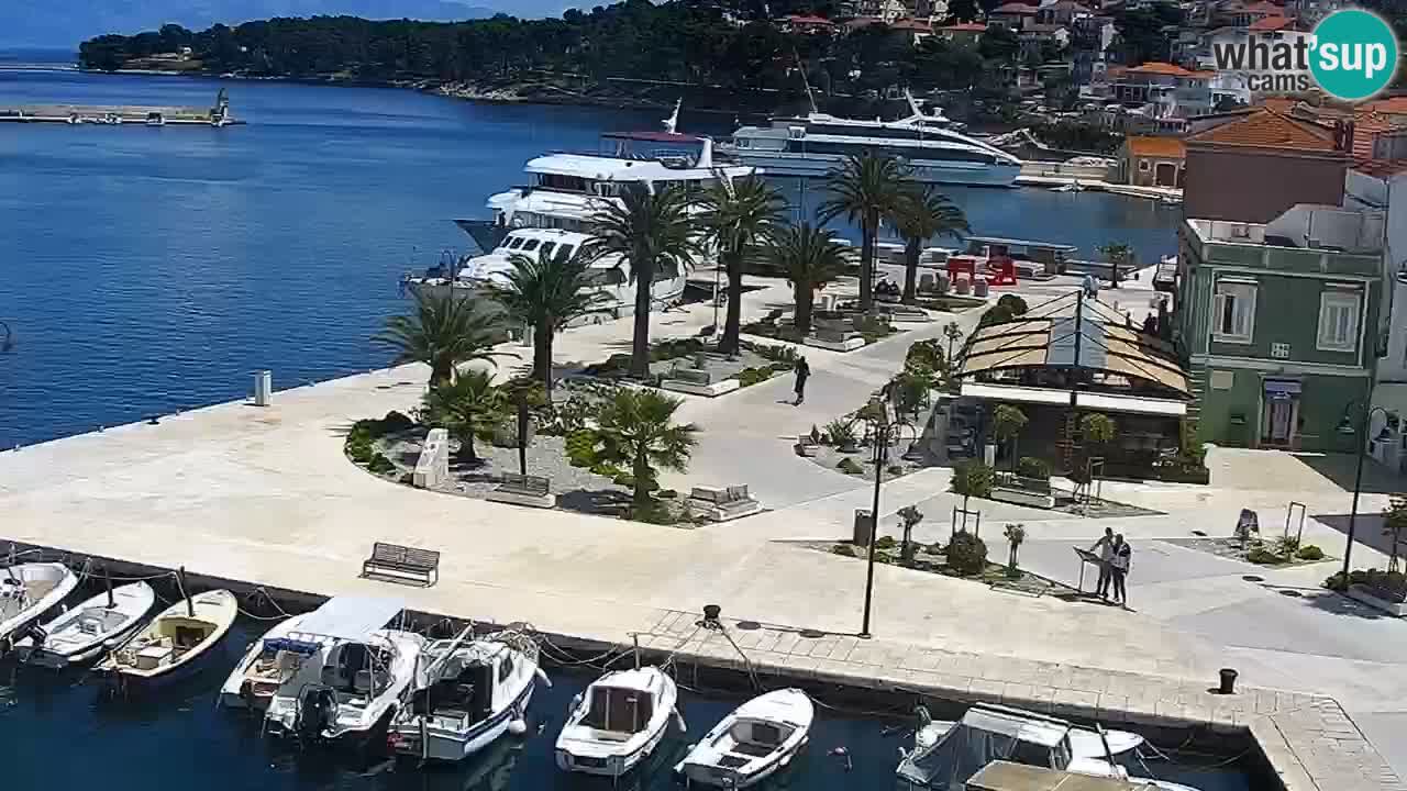 Jelsa motorizirana web kamera – otok Hvar – Dalmacija
