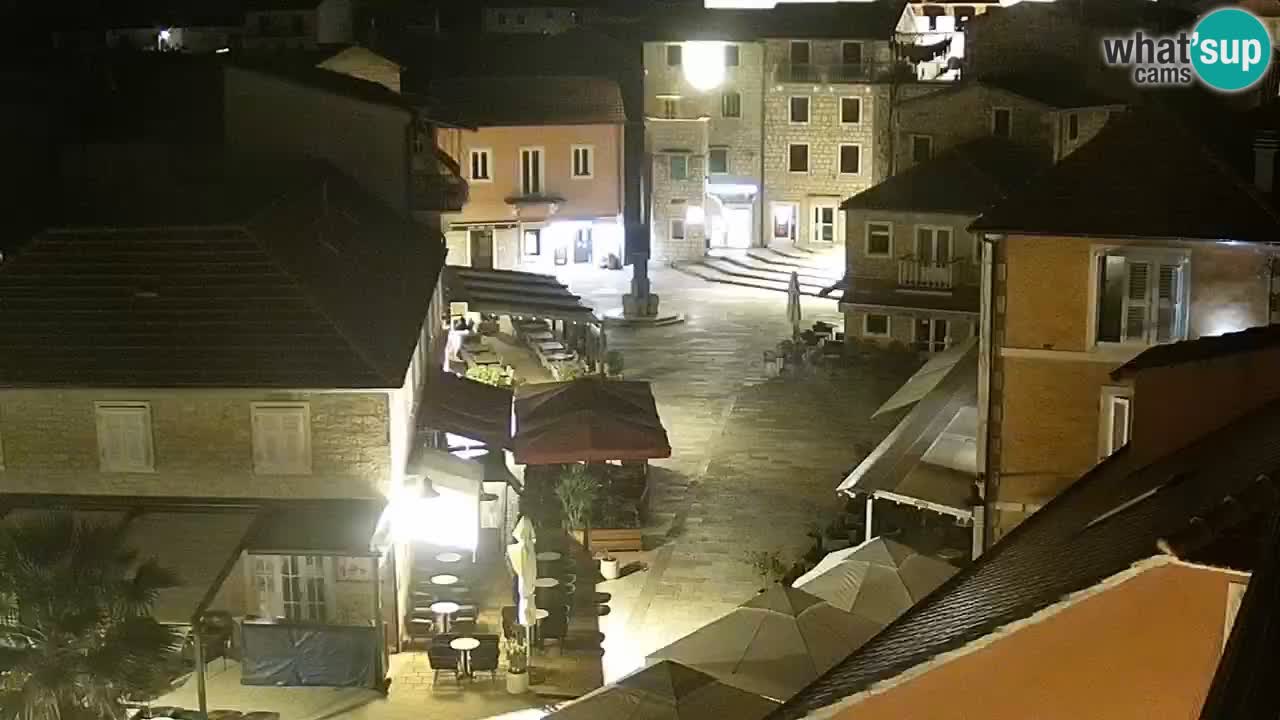 Webcam Jelsa Live motorisée – île de Hvar – Dalmatie – Croatie