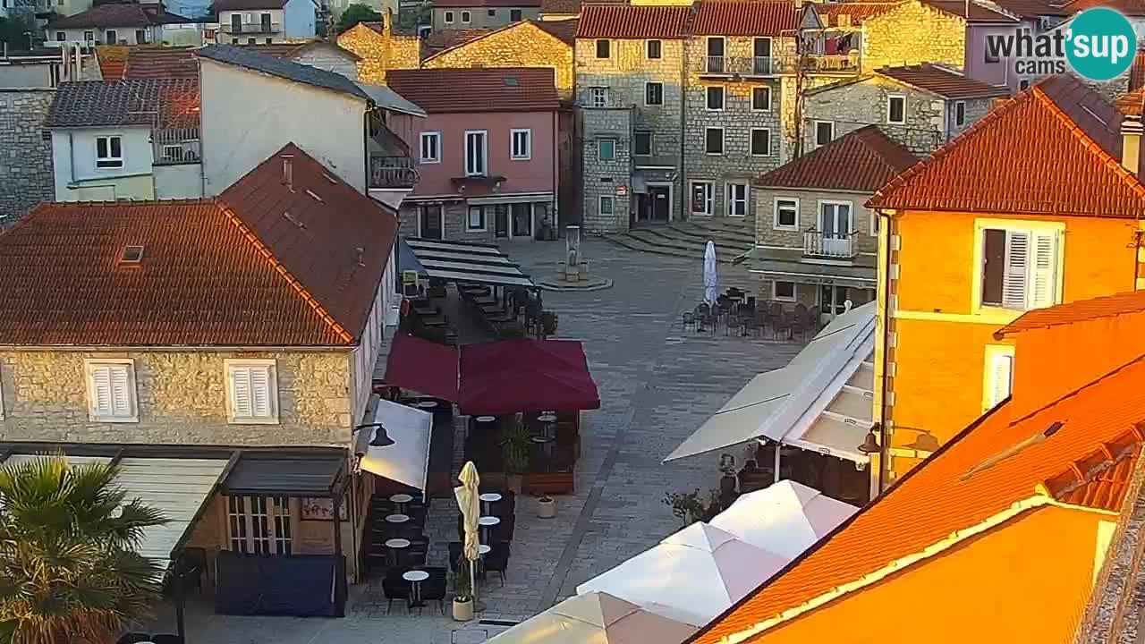 Jelsa web kamera Hvar otok