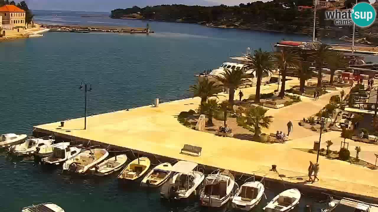 Jelsa vrtljiva spletna kamera otok Hvar – Dalmacija – Hrvaška