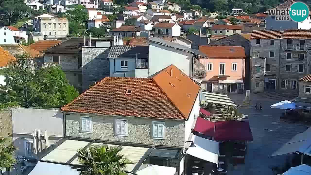 Webcam Jelsa Live motorisée – île de Hvar – Dalmatie – Croatie