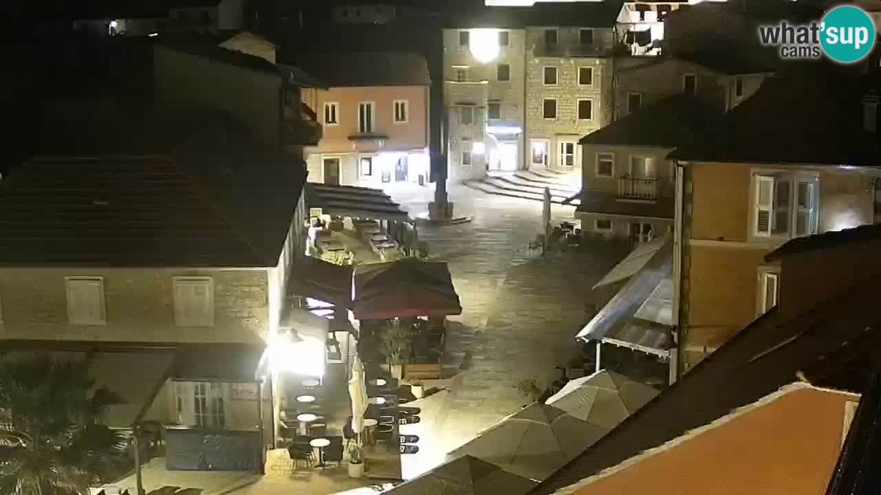 Jelsa camera en vivo Hvar isla