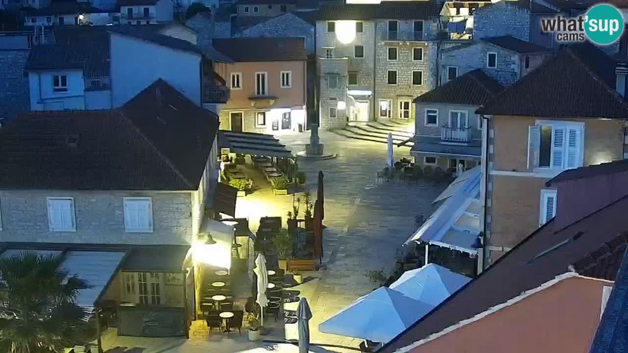 Jelsa web kamera Hvar otok