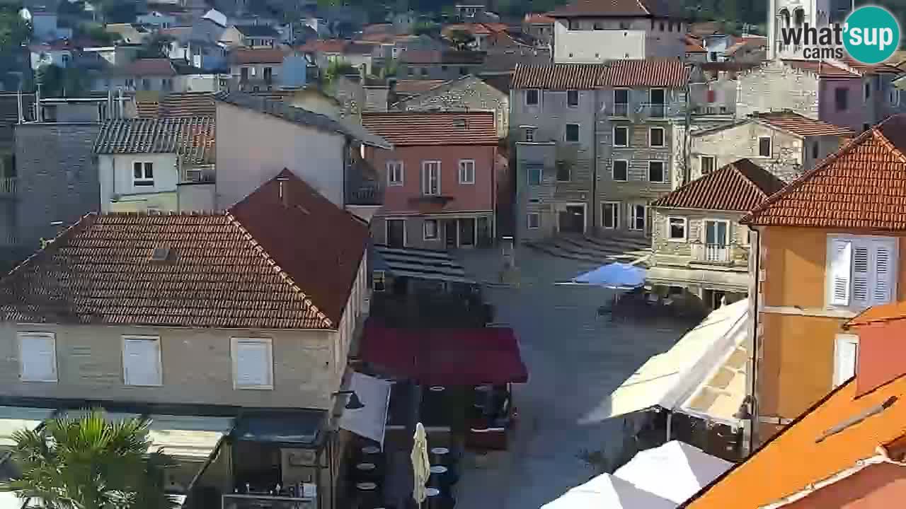 Jelsa Live Webcam motorisiert – Insel Hvar – Dalmatien – Kroatien