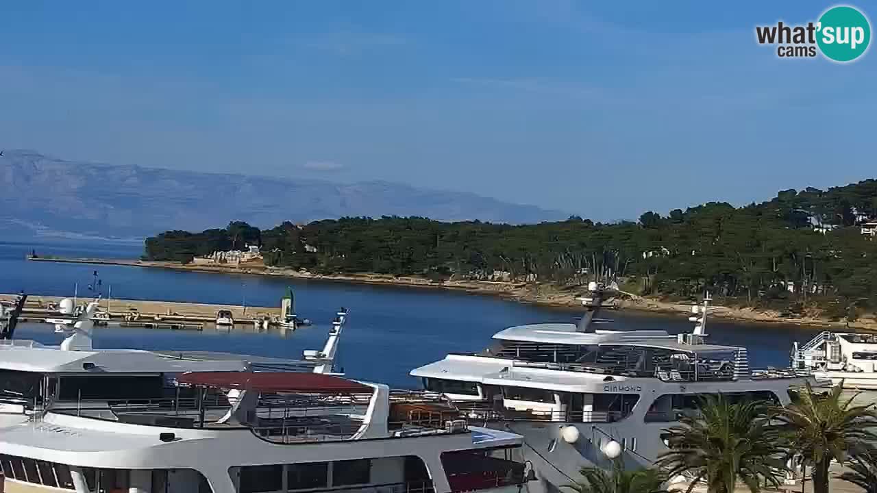 Jelsa camera en vivo Hvar isla
